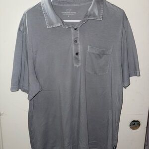 Vineyard Vines Gray Polo Shirt Classic Casual Style